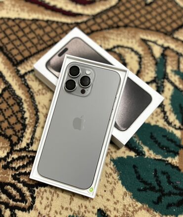 озу для пк: IPhone 15 Pro, Б/у, 256 ГБ, Natural Titanium, Коробка, 89 %