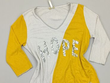 żółte bluzki z długim rękawem: Блуза жіноча, XS, стан - Дуже гарний