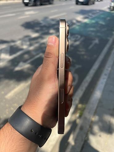 15 pro max dubay: IPhone 16 Pro, 256 GB, Desert Titanium, Barmaq izi, Face ID, Simsiz şarj — 4