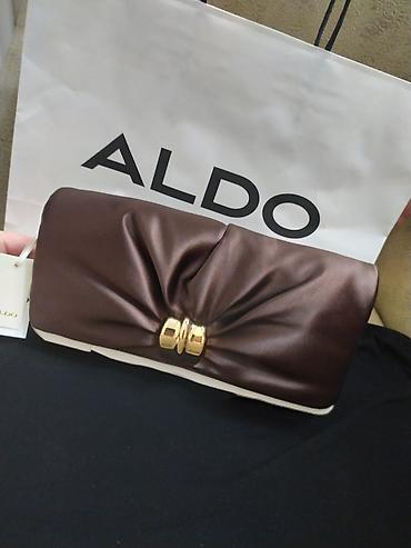 Зоотовары: Aldo qadın çantaları – 2 model 1) Aldo satən clutch - Rəng: tünd — 1