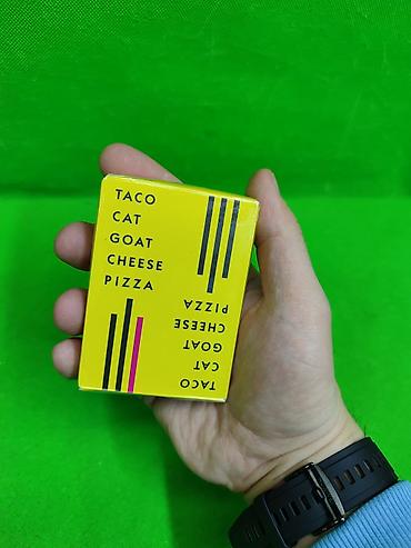 для карточек: Taco cat goat cheese pizza игра настольная🎲 Комплектация товара — 4