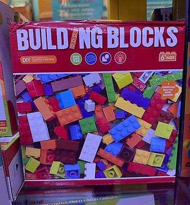 школьный пенал: Набор строительных блоков Building Blocks - Конструктор из — 1