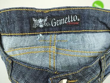 jeansy custom: Spodnie 3/4 damskie, rozmiar L — 4
