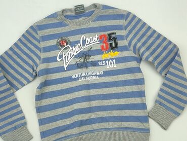 sweterek z koszulą: Sweatshirt, 14 years, 158-164 cm, condition - Very good