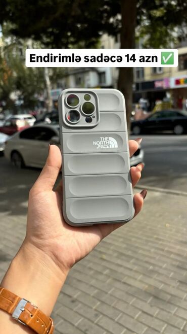 redmi note 8 ucun kabrolar: IPhone 13 pro modelinə uyğun The North Face cases ✅ endirimlə 14 AZN 🥰