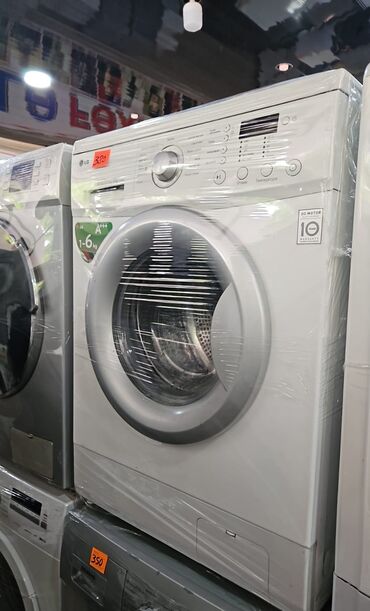 Soyuducu vitrinləri: Paltaryuyan maşın LG, 6 kq, İşlənmiş, Avtomat