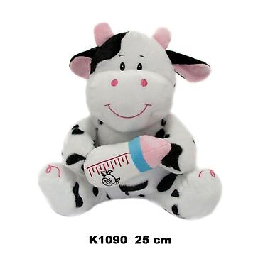 bluetooth mikrofon za decu: Plišana igračka kravica 25 cm – šifra proizvoda: 145925-60 Nežna i — 1