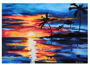 Картины: Продаются оригинальные картины немецкого художника Игоря Шика. Формат — 5