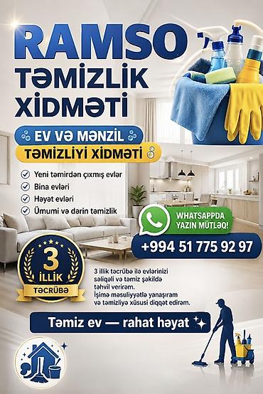 Təmizlik | Evlər | Təmirdən sonra təmizlik