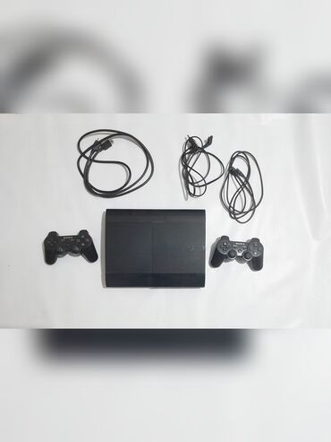 PS3 (Sony PlayStation 3): Təcili satılır Playstation.3 super sli̇m|500 gb +2 ədəd pult qi̇ymət