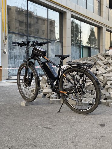 ucuz qiymətə velosiped: Yeni Elektrik velosipedi 28", sürətlərin sayı: 24, 500-750 Vt, Ünvandan götürmə