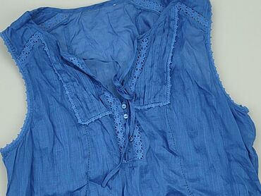 niebieska bluzki koszulowe: Blouse, S (EU 36), condition - Very good