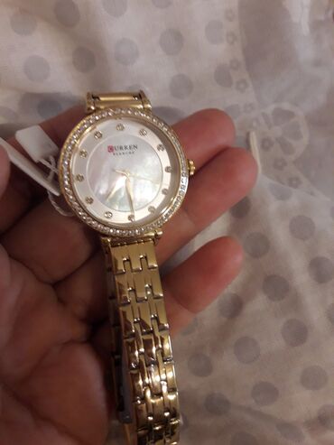 Qol saatları: Qol saatı, Curren, rəng - Qızılı — 6