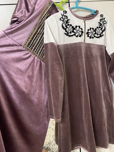 узбекские платья со штанами фасоны: Повседневное платье, Длинная модель