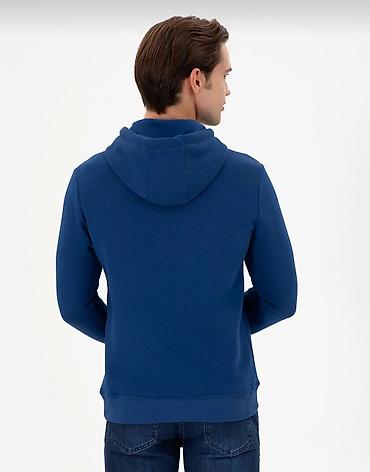 papaq kişi: Svitşot, U.S. Polo Assn, M, rəng - Göy — 2