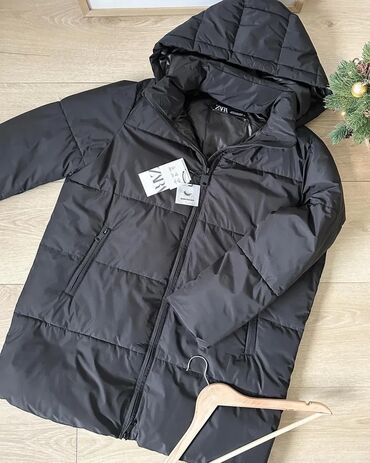 zara куртки женские зима: Пуховик, S (EU 36)