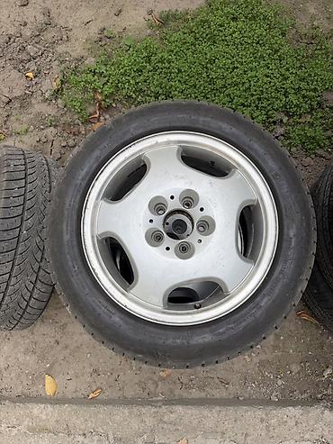 r16 4: Колеса в сборе 215 / 55 / R 16, Всесезонная, Б/у, Комплект, Легковые, Литые, отверстий - 5 — 1
