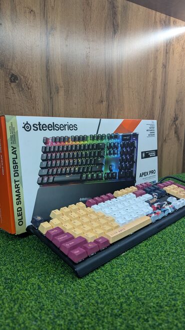 ноудбук бу: Steelseries APEX PRO Состояние новой клавиатуры На Магнитных свичах