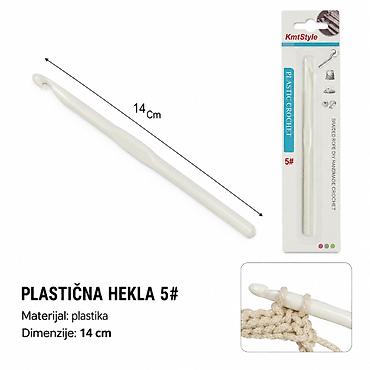 KMT Kuke plastični kuka igle 5# Plastična heklica za ručni rad