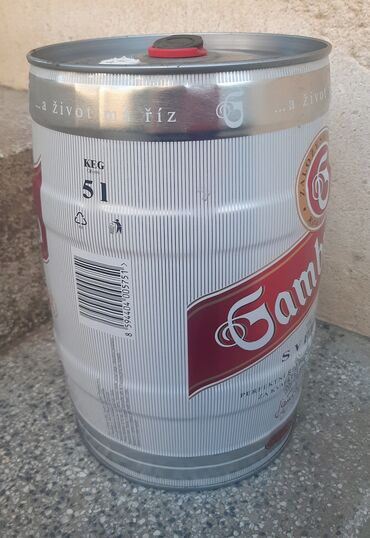 Ostalo posuđe: Gambrinus bure od piva 5l prazno 5l raritet lično preuzimanje bg ili — 7