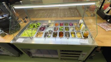 Digər restoran, kafe avadanlığı: Salad Bar saladbar 1200 azn və Benmari 700 azn Birlikdə aldıqda