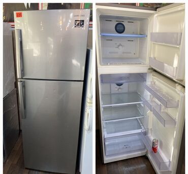 Техника для напитков: Б/у 2 двери Samsung Холодильник Продажа, цвет - Серебристый