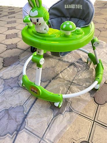 роблокс вырасти сад: Детские ходунки BABIES TOYS, зеленые - Круглая устойчивая база на 6 — 2