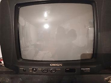 TV və video: ORION borulu televizor

Xüsusiyyətlər: işleyir — 1