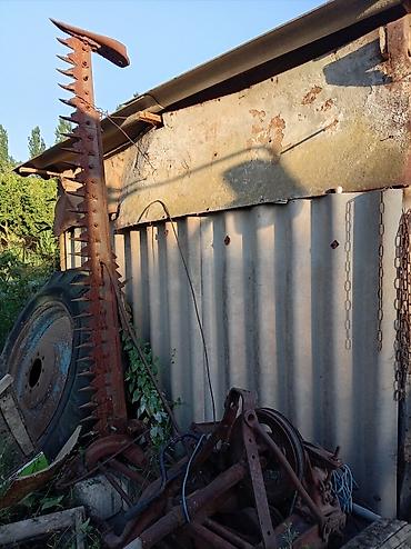 traktor nomresi: Məhsul: Traktor üçün qıjı (bıçaqlı) çalov/kosa biçən aparat Təsvir: - — 1