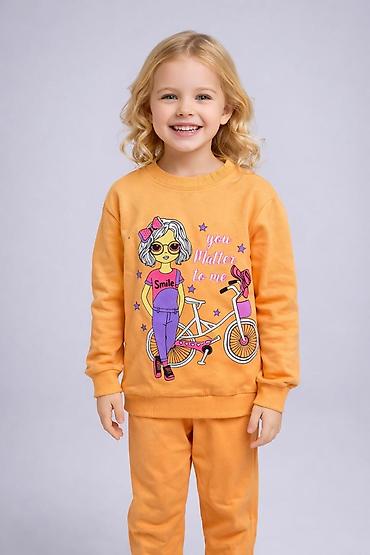Uşaqlar üçün digər geyimlər: Uşaq üçün iki hissəli idman dəsti - Model 1: Uzunqollu sweatshirt və — 1