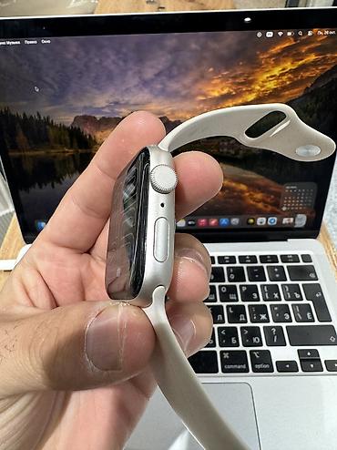 galaxy tab s9 plus: Продается Apple Watch SE 2 44mm, в белом цвете. Часы в отличном — 3