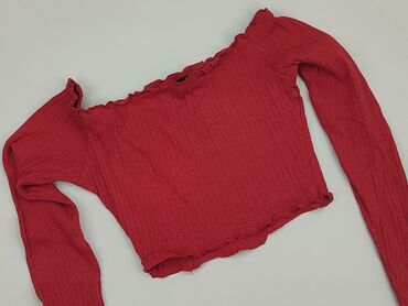 czerwona bluzki hm: Top Shein, XS (EU 34), condition - Perfect