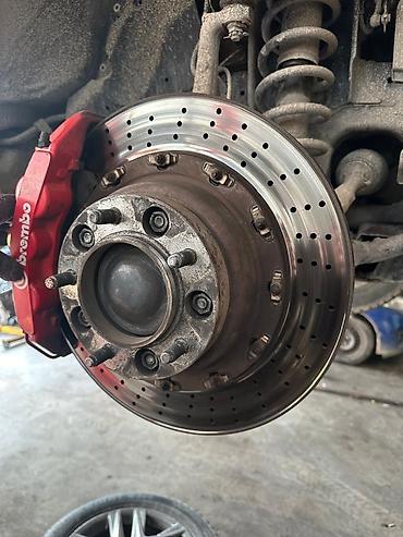 Суппорты: Комплект суппортов Lexus 2014 г., Б/у, Оригинал — 4