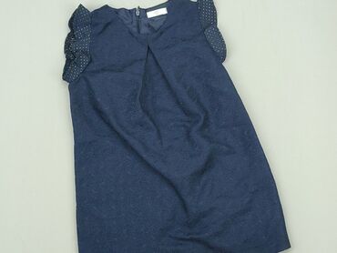 sukienka z eko skóry: Dress, 3-4 years, 98-104 cm, condition - Fair