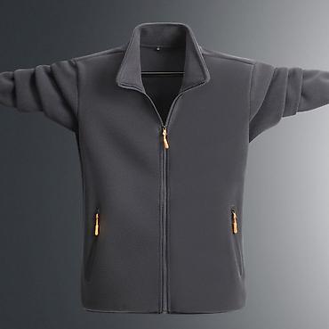 Мужская толстовка, M, 3XL, Новый, цвет - Серый, Самовывоз, Платная доставка