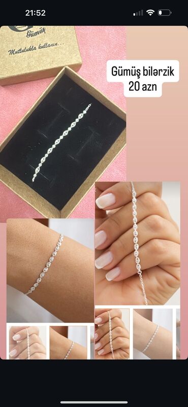 Bilərziklər: Bilərzik, Gümüş, 916 Əyar — 1