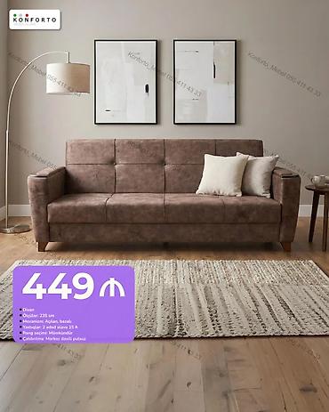Divan – 449 ₼ - Ölçü: 235 sm - Mexanizm: Açılan, bazalı (yataq lalafo.az -da Divan – 449 ₼ - Ölçü: 235 sm - Mexanizm: Açılan, bazalı (yataq