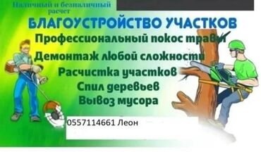 услуги по уборке территории: Уборка территории, Уборка двора и сада