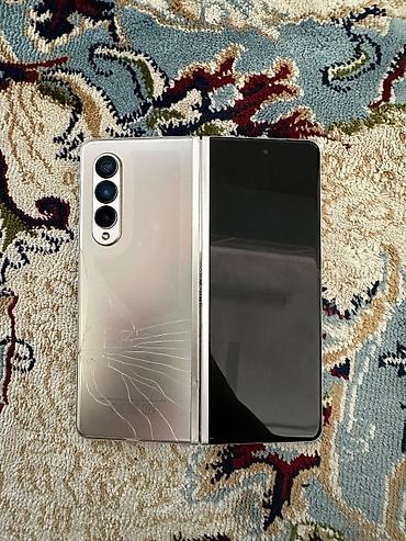 fold 3: Samsung Galaxy Z Fold 3, Б/у, 256 ГБ, цвет - Серебристый, 2 SIM — 8