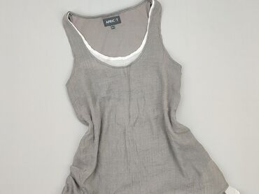 szara bluzki damskie eleganckie: Dress, S (EU 36), condition - Good