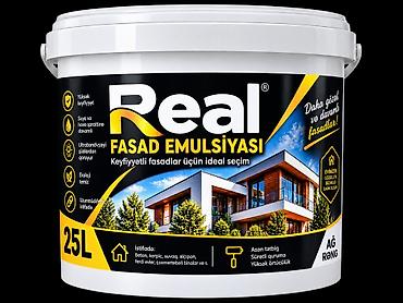 beton stolpa: Fasad üçün boya, rəng - Ağ, Suya davamlı — 2