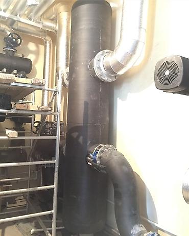 ikinci el cadır: Dawyunu fasad mansar alciban arasi havalandirma kanal boru izolyatsiya — 8