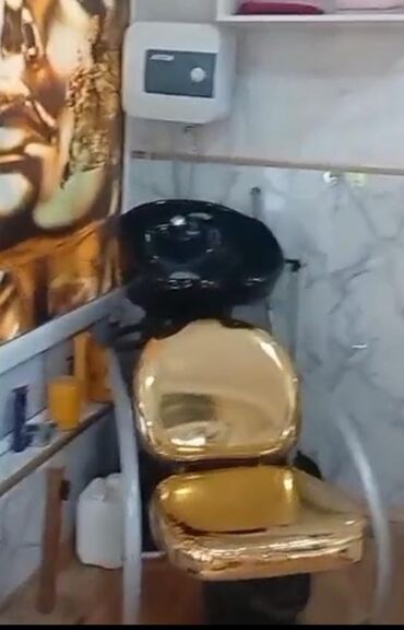 Salon, tibbi kreslolar: Saş yuyulması kreslosu