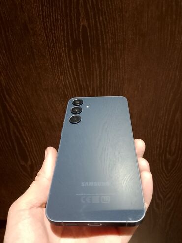 Samsung: Samsung Galaxy A55, Б/у, 256 ГБ, цвет - Серый, 1 SIM, 2 SIM, eSIM — 1