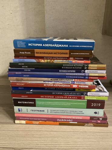 сборник тестов всеобщая история ответы: Qördüyünüz bütün kitabların qiyməti 184 azn,satıram 60 azn,real