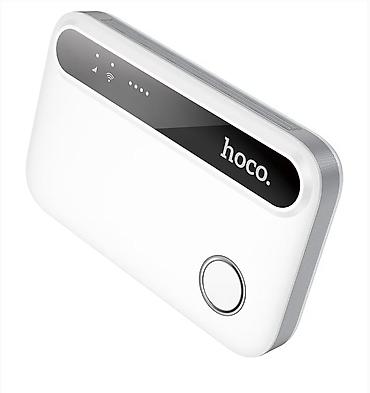 hotspot modem: Hoco. HI41, Wi-Fi 6 роутер, поддержка микро-сим карт, 2.4G — 3