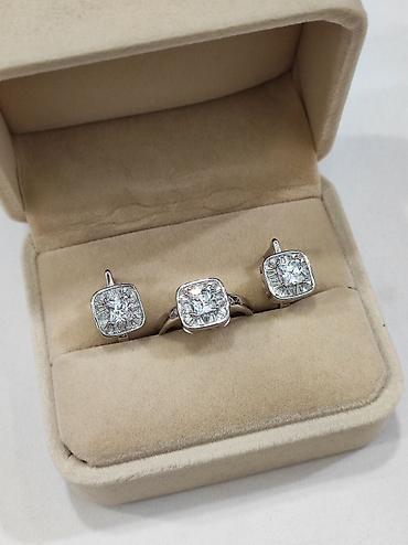 Серебряные наборы украшений: Набор украшений, Проба 925, Женские, Новый — 8