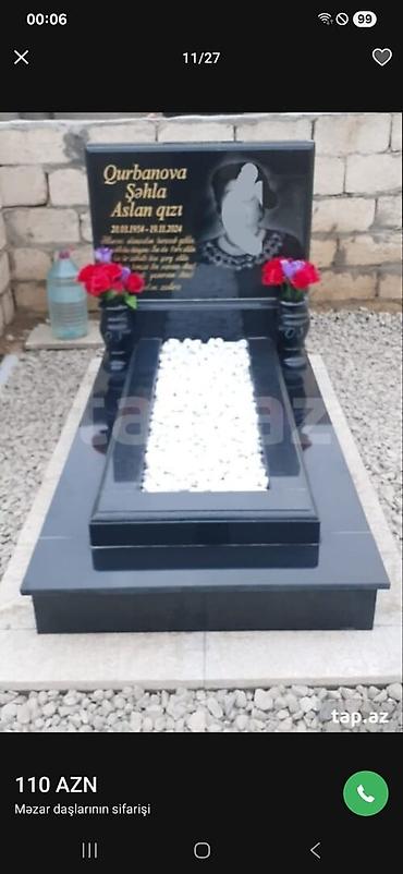 Başqa xidmətlər: ☆°QəBir daŞlarının düzəlməsi — 11