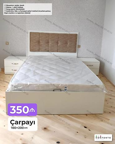 Çarpayı – 160×200 sm - Mexanizm: açılan, bazalı (alt hissə saxlama lalafo.az -da Çarpayı – 160×200 sm - Mexanizm: açılan, bazalı (alt hissə saxlama