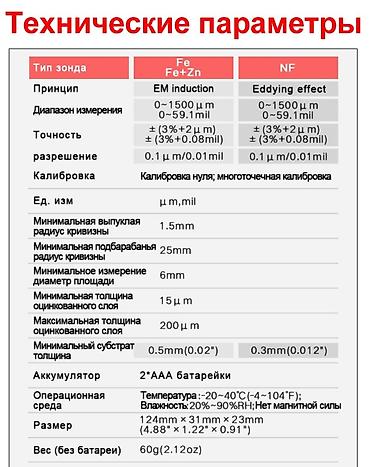 Alətlər: Elkometr Model: R&D ET330 Metal səthlərdə örtük qalınlığının — 6